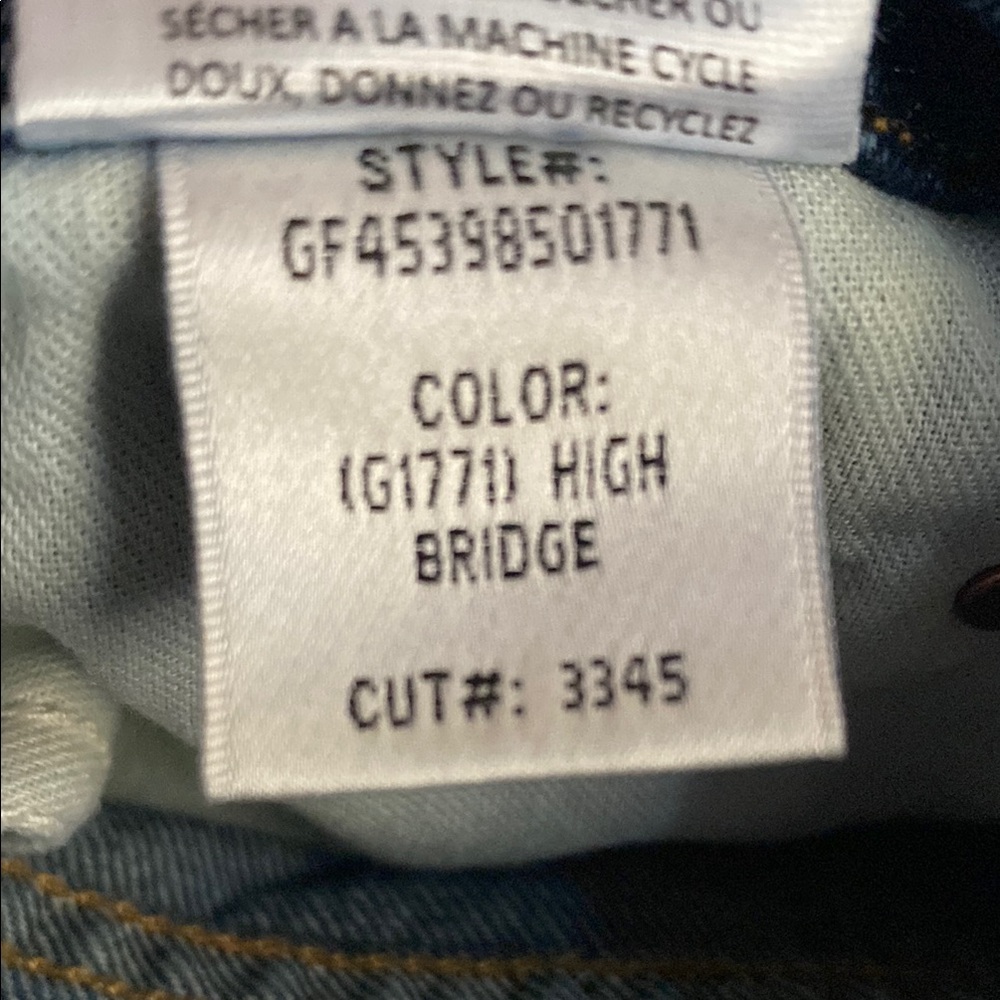 Grlfrnd The Courtney Low Rise Loose Boot Cut Jeans in High Bridge SZ 26 - Picture 5 of 9
